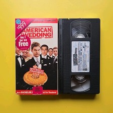 American Wedding VHS 2004 Extended UNRATED Party Edition Movie Gallery Rental comprar usado  Enviando para Brazil
