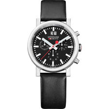 Mondaine Evo Big Steel cronógrafo mostrador preto relógio de quartzo masculino A690.30304.14SBB comprar usado  Enviando para Brazil