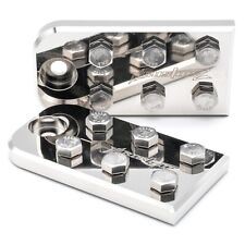 Par de blocos terminais de bateria estilo Lug plano ILL Customz 6 pontos SOMENTE PARA USO comprar usado  Enviando para Brazil