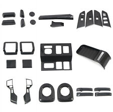 Acessórios de fibra de carbono ABS kit interior guarnições de capa para Toyota Tundra 14-21 comprar usado  Enviando para Brazil