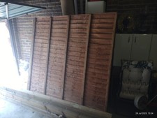 Wooden lap fence for sale  SOUTHAMPTON