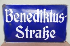 Riginal altes emailschild gebraucht kaufen  Ellingen