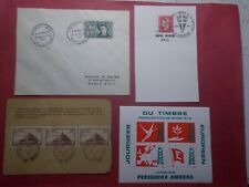 Lot documents philatéliques d'occasion  France