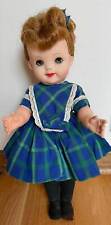 Usado, Boneca 1950 15" azul verde xadrez vestido sardas comprar usado  Enviando para Brazil
