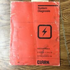 Clark scr controls for sale  Sugar Grove
