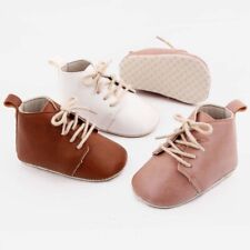 Botas planas pré-caminhante bebês recém-nascidos meninas meninos carrinhos sapatos com cadarço comprar usado  Enviando para Brazil
