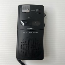 Sanyo TRC-3680 mini cassete livro de conversa gravador de voz máquina de ditado cassete comprar usado  Enviando para Brazil