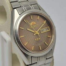 Relógio masculino Orient 3 estrelas OS469C989 automático dia/data vintage NQS313ARL7 comprar usado  Enviando para Brazil