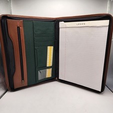 Leeds zippered portfolio for sale  Knoxville