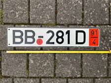 Böblingen zollkennzeichen 199 gebraucht kaufen  Montabaur