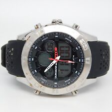 Relógio masculino digital analógico quartzo QUIKSILVER QS/1017BKSV nova bateria, usado comprar usado  Enviando para Brazil