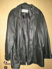 Lederjacke schwarz erhalten gebraucht kaufen  Gießen