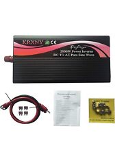 Inversor senoidal KRXNY 2000W 48 VPure - Preto comprar usado  Enviando para Brazil