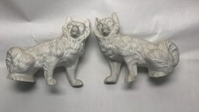 Pair vintage white for sale  WALSALL