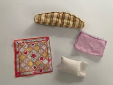 Lote de tapete de chão Fisher-Price Loving Family para casa de bonecas travesseiro cobertor comprar usado  Enviando para Brazil