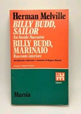 Herman melville billy usato  Fonte Nuova