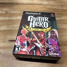 Guitar Hero conjunto de 3 discos (Sony PlayStation 2, 2008) jogos 2/3 ainda fechados! comprar usado  Enviando para Brazil