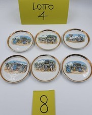 Set piattini ceramica usato  Solza