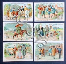 Figurine liebig viaggiatori usato  Vimodrone