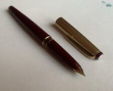 Montblanc bordeaux gold for sale  MANCHESTER