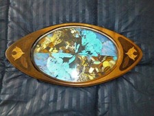 Vintage plateau ovale d'occasion  Bordeaux-