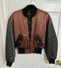 DESLUMBRANTE JAQUETA BOMBER VINTAGE ESCADA TAMANHO 38 comprar usado  Enviando para Brazil
