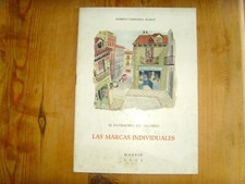 Usé - Les Marques Individuelles (Roberto Carbonell Blasco) Madrid 1952 - Usé comprar usado  Enviando para Brazil