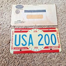 illinois sample license plates for sale  Kenosha