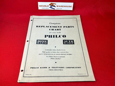 Gráfico completo de peças de reposição 1934 Philco para cada modelo de rádio doméstico e automotivo comprar usado  Enviando para Brazil