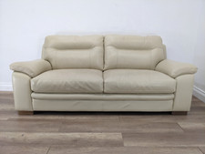 Sofa seater cream for sale  BRISTOL