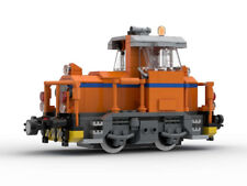 Bauanleitung MaK G 321 B Rangier Diesel Klein Lok Eisenbahn Klemmbaustein Modell comprar usado  Enviando para Brazil