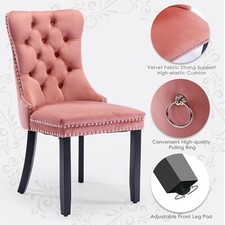 Velvet upholstered dining for sale  Grand Prairie