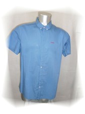 Chemise fantaisie bleu d'occasion  Foix