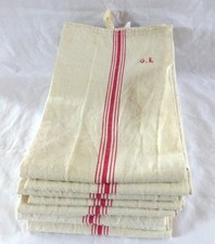 Anciens torchons liteau d'occasion Anciens torchons liteau d'occasion  Marigny