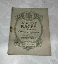 Ascot 1928 third for sale  HEXHAM