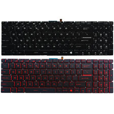 Notebook Novo Para MSI MS-1776 MS-17B1 MS-17B4 MS-17B3 EUA Teclado Retroiluminado, usado comprar usado  Enviando para Brazil