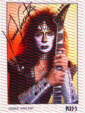 VINNIE VINCENT original signiert – GROSSFOTO - KISS comprar usado  Enviando para Brazil