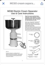 Hamby cream separator for sale  Maple Lake