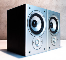 Polk Audio Monitor 30 Series alto-falantes de estante (par) preto/prata testado-COMO ESTÁ, usado comprar usado  Enviando para Brazil