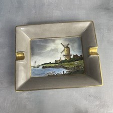 Cendrier porcelaine décor d'occasion  Ervy-le-Châtel