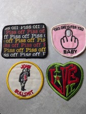 Vintage patches humour for sale  CHATHAM