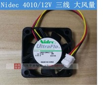 Nidec 4010 12V 0.1A 4cm ultra-silencioso ventilador U40X12MHZ7-53, usado comprar usado  Enviando para Brazil