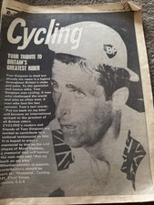 Tom simpson cycling for sale  COCKERMOUTH