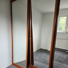 Mirrored wardrobe sliding for sale  GRAVESEND