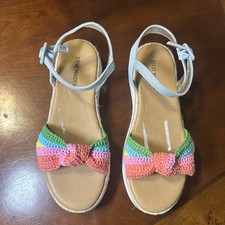 Novo sem caixa Sandálias Slingback Tecido Steve Madden Jameliaa Crianças Grandes Tamanho 5Y comprar usado  Enviando para Brazil