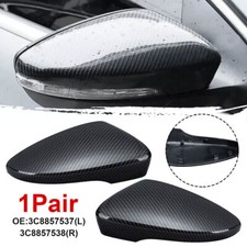 Tampa de espelho retrovisor aparência fibra de carbono para VW Passat B7 CC Jetta 2009-2017 comprar usado  Enviando para Brazil