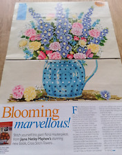 Blumen blumenvase stickvorlage gebraucht kaufen  Niesky