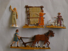 Zinnfiguren flachzinn bemalt gebraucht kaufen  Hoya