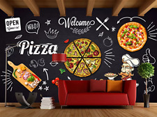 3D Pizza Restaurant Q9272 Tapete Wandgemälde Fototapete Selbstklebend Kay comprar usado  Enviando para Brazil