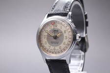 [Perto de ESTADO PERFEITO] ORIS 302-7285B ponteiro data mostrador creme 32mm corda manual relógio masculino, usado comprar usado  Enviando para Brazil